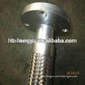 Flexible stainless steel metal hose with flange end